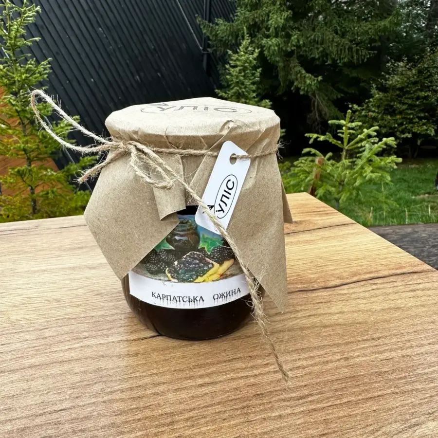 Ожина у власному соці з цукром