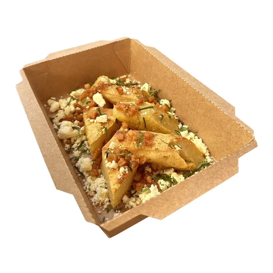 Буришник з бринзою та шкварками