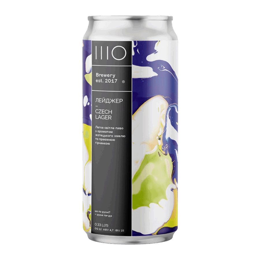 Пиво ШО Лейджер Czech Lager 330 мл