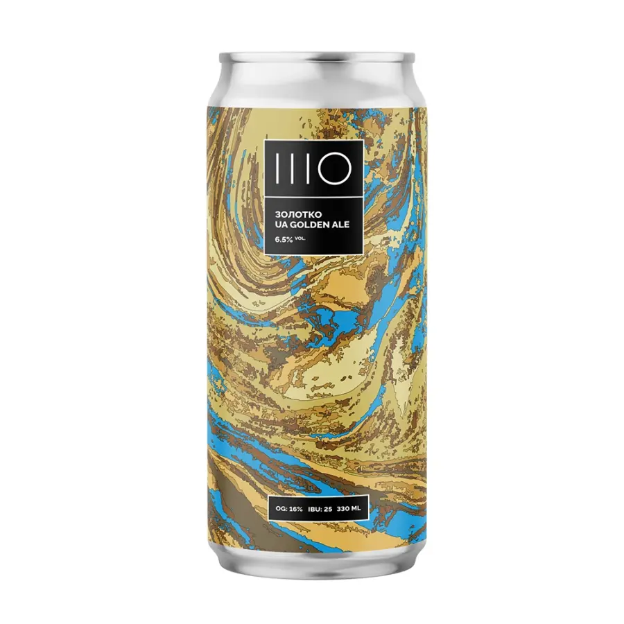 Пиво ШО Золотко | Ukrainian Golden Ale - 330мл